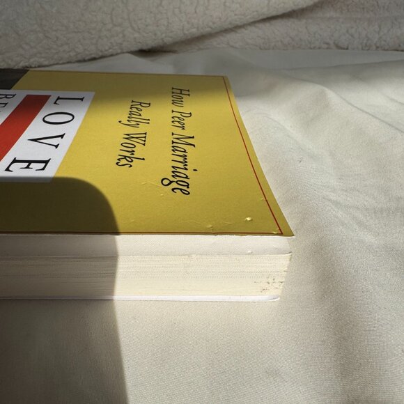 EUC, Love Between Equals: How Peer Marriage Really Works Book by Pepper Schwartz - Picture 8 of 10